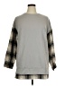 ChicMe Plaid Gray Pullover Sweater Size XL - photo 1