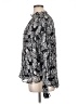 Pilcro 100% Viscose Paisley Black Long Sleeve Blouse Size XL - photo 5
