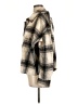 La Miel 100% Polyester Plaid Ivory Jacket Size L - photo 5
