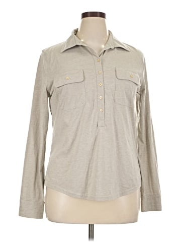 Lauren Jeans Co. Long Sleeve Button-Down Shirt (view 1)