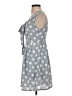 Tulle Polka Dots Gray Casual Dress Size XS - photo 5