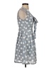 Tulle Polka Dots Gray Casual Dress Size XS - photo 4