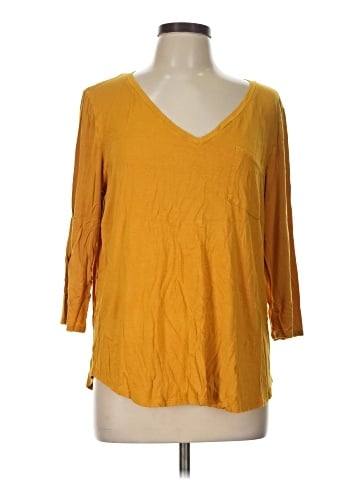 Green Envelope 3/4 Sleeve T-Shirt (view 1)