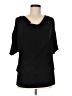 Kenneth Cole REACTION Black 3/4 Sleeve Top Size M - photo 1