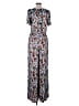 Anthropologie 100% Viscose Print Blue Jumpsuit Size M - photo 2