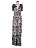Anthropologie 100% Viscose Print Blue Jumpsuit Size M - photo 1