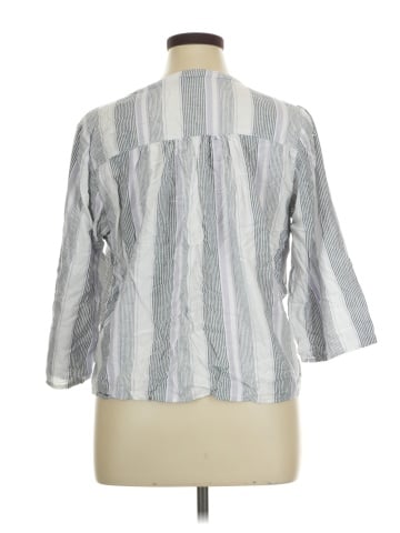 Splendid 3/4 Sleeve Button-Down Shirt (view 2)
