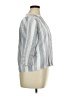 Splendid Stripes Gray 3/4 Sleeve Button-Down Shirt Size XL - photo 4