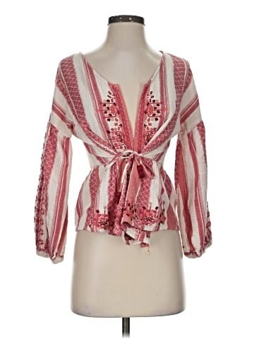 Bershka 3/4 Sleeve Blouse (view 1)
