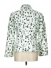 Carlisle Print Teal Blazer Size 10 - photo 2