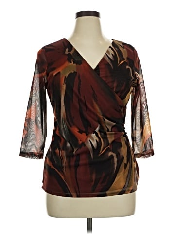 Coldwater Creek 3/4 Sleeve Blouse (view 1)