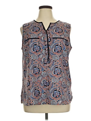 Ann Taylor Factory Sleeveless Blouse (view 1)