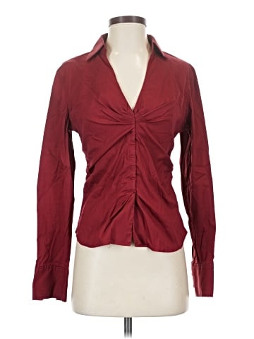 Express Design Studio Long Sleeve Blouse (view 1)
