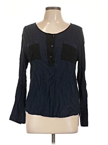CALVIN KLEIN JEANS Long Sleeve Blouse (view 1)