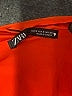 Zara Orange Cocktail Dress Size S - photo 7