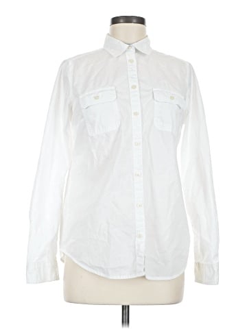 St. John's Bay Long Sleeve Button-Down Shirt (view 1)