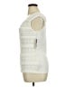 AB Studio 100% Polyester Ivory Sleeveless Top Size XL - photo 5