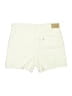H&M 100% Cotton Solid Ivory Shorts Size 12 - photo 2