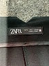 Zara Solid Black Dress Pants Size L - photo 7