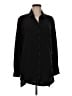 Athleta 100% Silk Black Long Sleeve Silk Top Size M - photo 1
