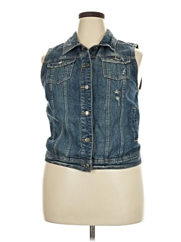 Mossimo Supply Co. Denim Vest (view 1)