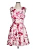 B. Smart Floral Pink Cocktail Dress Size 13 - 14 - photo 1