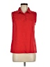 Lands' End 100% Elastane Red Sleeveless T-Shirt Size M (petite) - photo 1