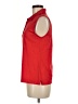 Lands' End 100% Elastane Red Sleeveless T-Shirt Size M (petite) - photo 5