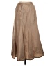 Unbranded Solid Tan Casual Skirt Size S (estimated) - photo 1