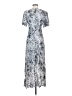 Express 100% Rayon Tie-dye Silver Casual Dress Size S - photo 2