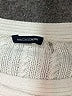 Magaschoni 100% Cotton White Pullover Sweater Size S - photo 7