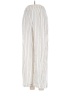 Stradivarius Stripes Ivory Casual Pants Size 4 - photo 1