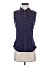 Greg Norman 100% Polyester Blue Sleeveless Polo Size S - photo 1