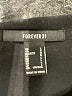 Forever 21 Solid Black 3/4 Sleeve T-Shirt Size L - photo 7
