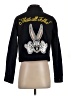 Looney Tunes 100% Cotton Black Jacket Size S - photo 2