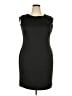Tommy Hilfiger Solid Black Cocktail Dress Size 18 - photo 1