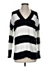 Halogen X Atlantic-Pacific Stripes Black Pullover Sweater Size S - photo 1