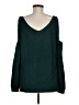 Daytrip 100% Acrylic Green Pullover Sweater Size M - photo 2