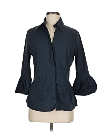 BCBGMAXAZRIA 3/4 Sleeve Button-Down Shirt (view 1)