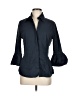 BCBGMAXAZRIA Black 3/4 Sleeve Button-Down Shirt Size M (estimated) - photo 1