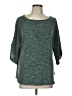 BLOOMCHIC Teal 3/4 Sleeve Top Size 12 - photo 1