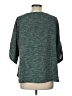 BLOOMCHIC Teal 3/4 Sleeve Top Size 12 - photo 2
