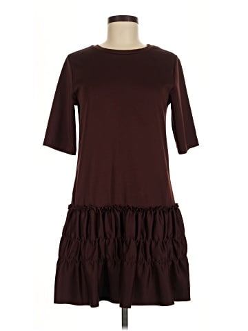 Zara W&B Collection Casual Dress (view 1)