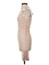 Ser.O.Ya Solid Tan Cocktail Dress Size XS - photo 5