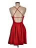 Soprano Solid Red Cocktail Dress Size M - photo 2