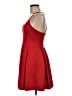 Soprano Solid Red Cocktail Dress Size M - photo 5