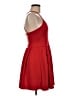 Soprano Solid Red Cocktail Dress Size M - photo 4