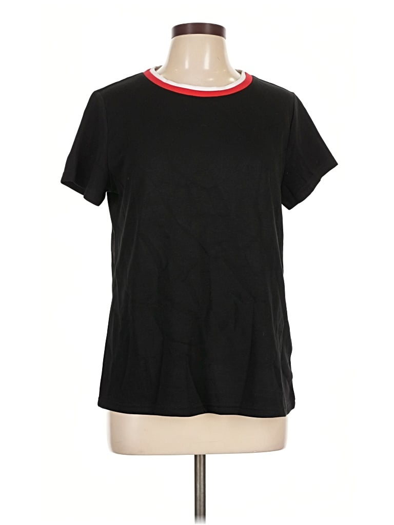 Pre-owned Miholl Short Sleeve T-shirt In Black