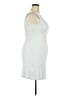 OGL Solid White Casual Dress Size XXL - photo 4