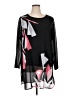 Alfani 100% Polyester Graphic Black Cocktail Dress Size XL - photo 1